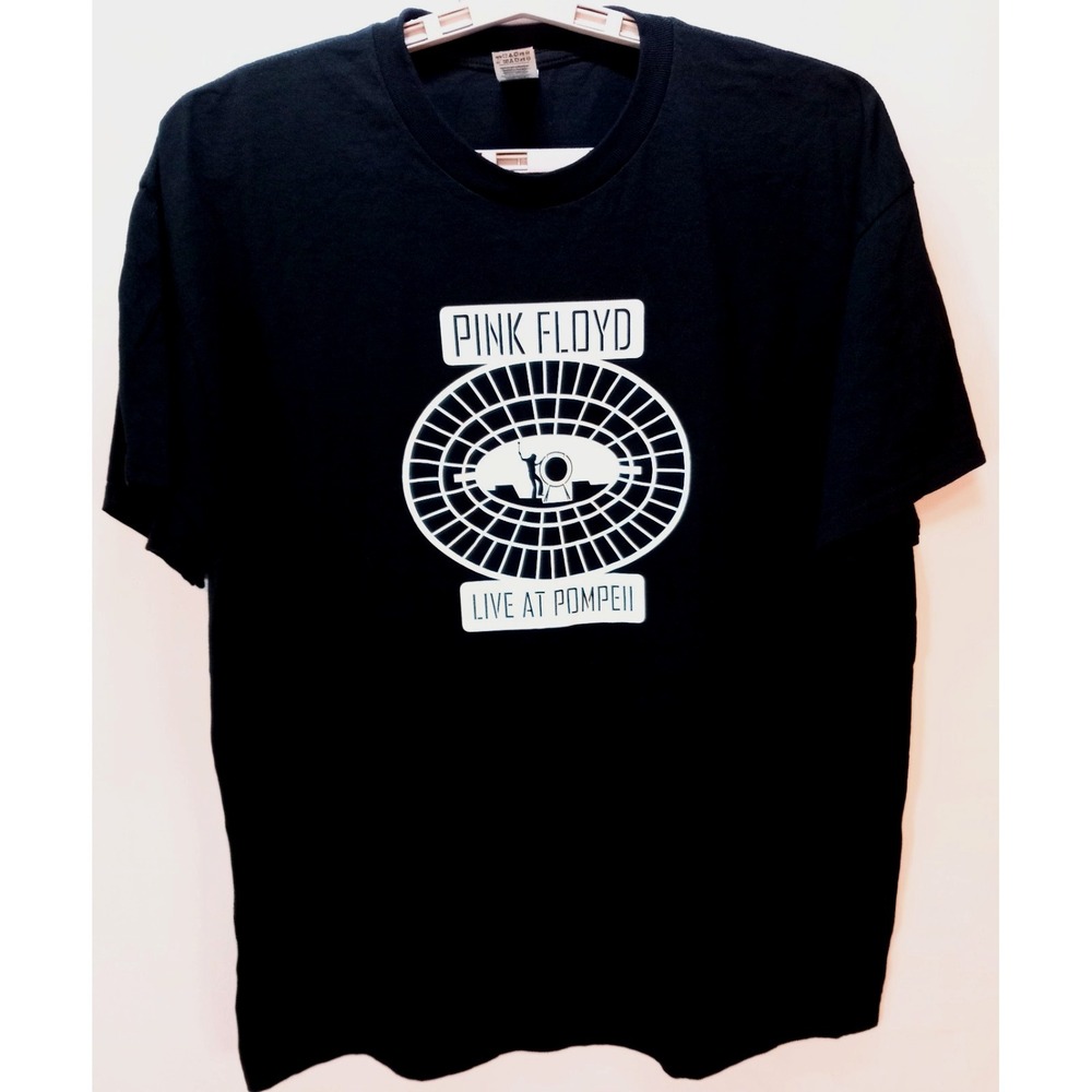 Pink Floyd Live At Pompeii Men's T-Shirt,‎ XL, Black
